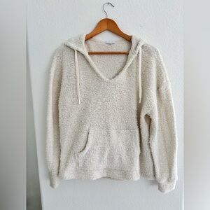 NWOT Beyond Yoga Cloud Cover Hoodie Winter White Sz Small